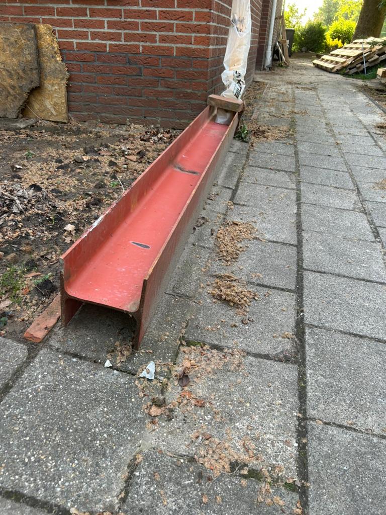 2 maal HEA 200 balken, Doe-het-zelf en Verbouw, Metalen, Ophalen, Zo goed als nieuw