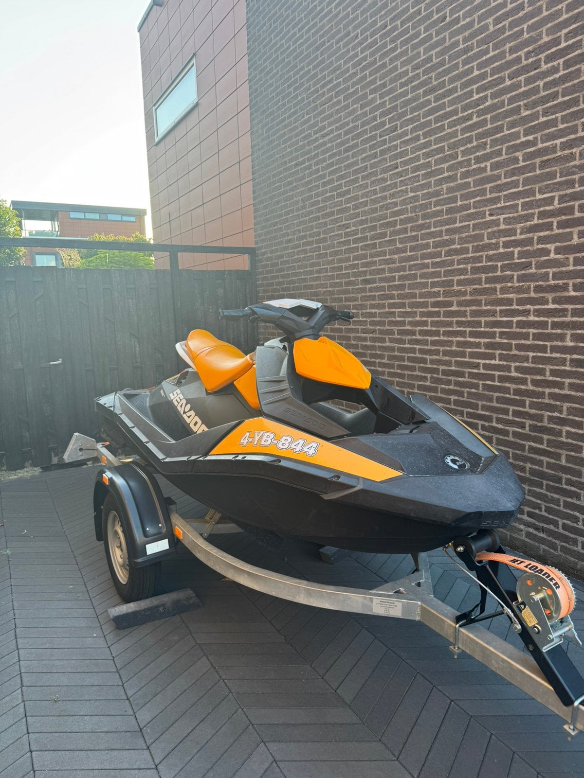 Seadoo spark 2up 2018 ibr vts met trailer, Ophalen, Zo goed als nieuw, Benzine, 70 tot 120 pk