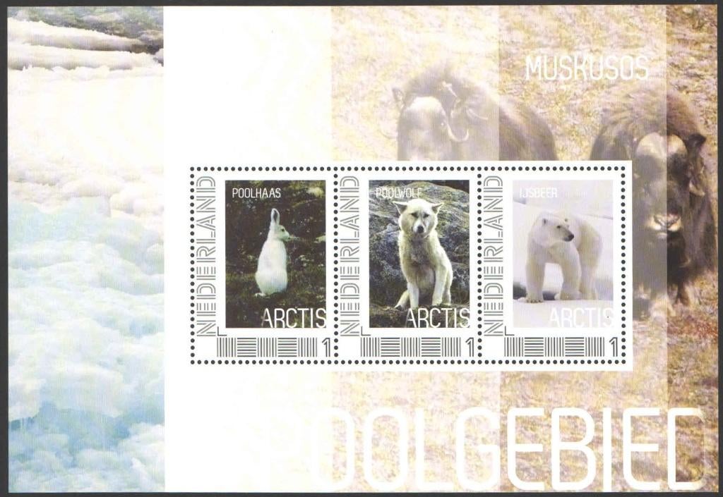 Postzegels Zoogdieren uit alle Windstreken: Poolgebied, Ophalen of Verzenden, Na 1940, Postfris