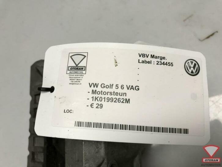 vw golf 5 6 vag motorsteun motor steun 1k0199262m, Gebruikt, Volkswagen, Volkswagen AG, Berliner Ring 2
38440  Wolfsburg, DE