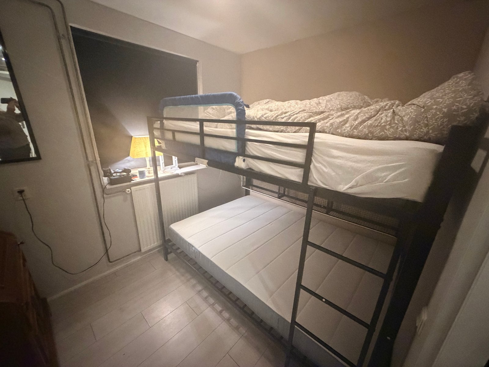 Stevig stapelbed 140x 200 met ladder, Ophalen, Gebruikt, 160 tot 180 cm, Tweepersoons