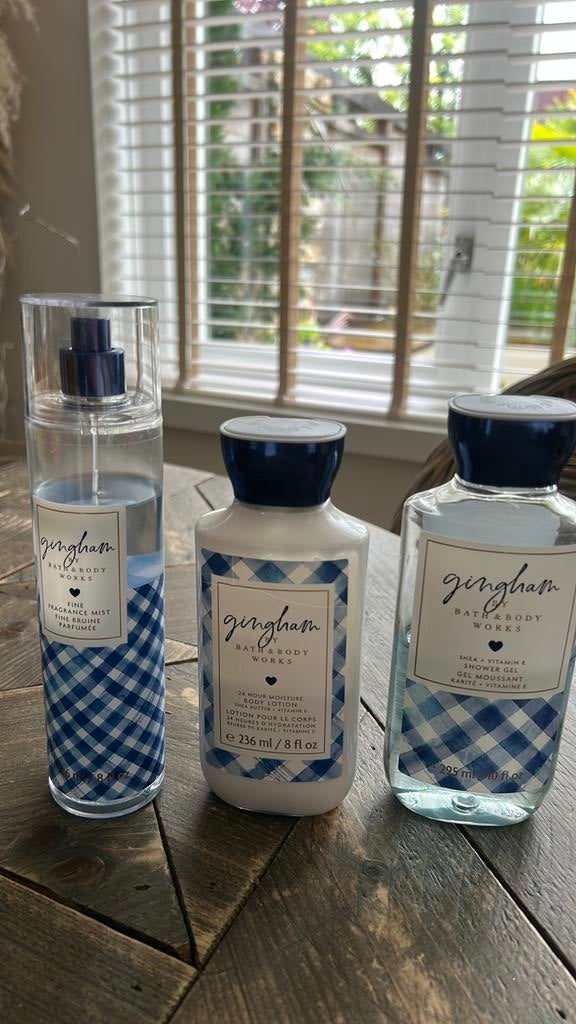 Bath & Body Works Gingham, Verzenden, Gebruikt