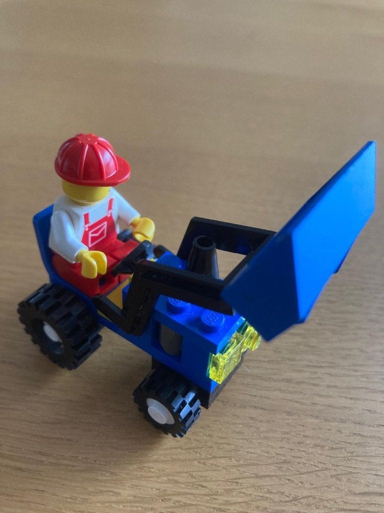 Lego Legoland 6504 tractor *ZGAN*, Lego, Ophalen of Verzenden, Zo goed als nieuw, Compleet