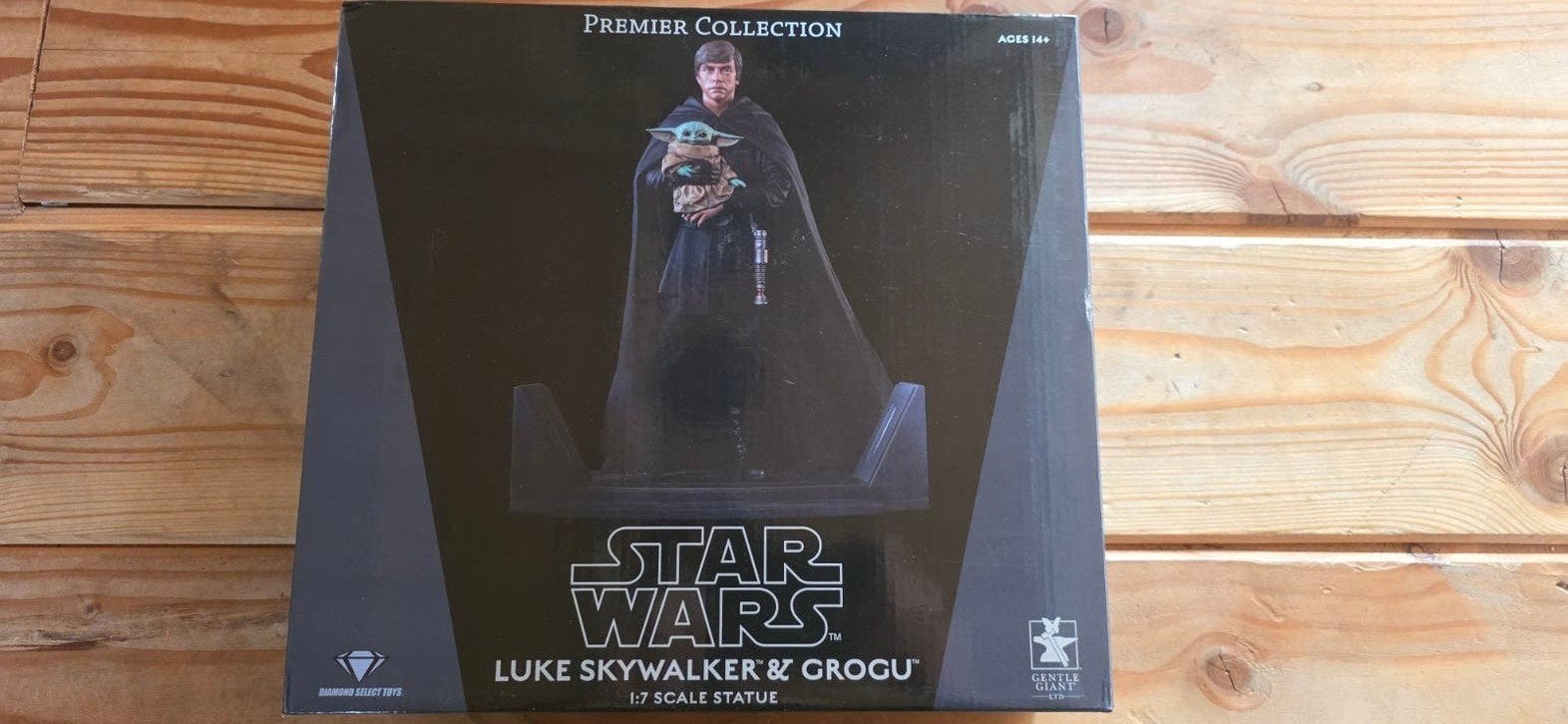 Gentle Giant Star Wars Luke Skywalker & Grogu 1:7 Statue, Verzamelen, Ophalen of Verzenden, Nieuw, Actiefiguurtje