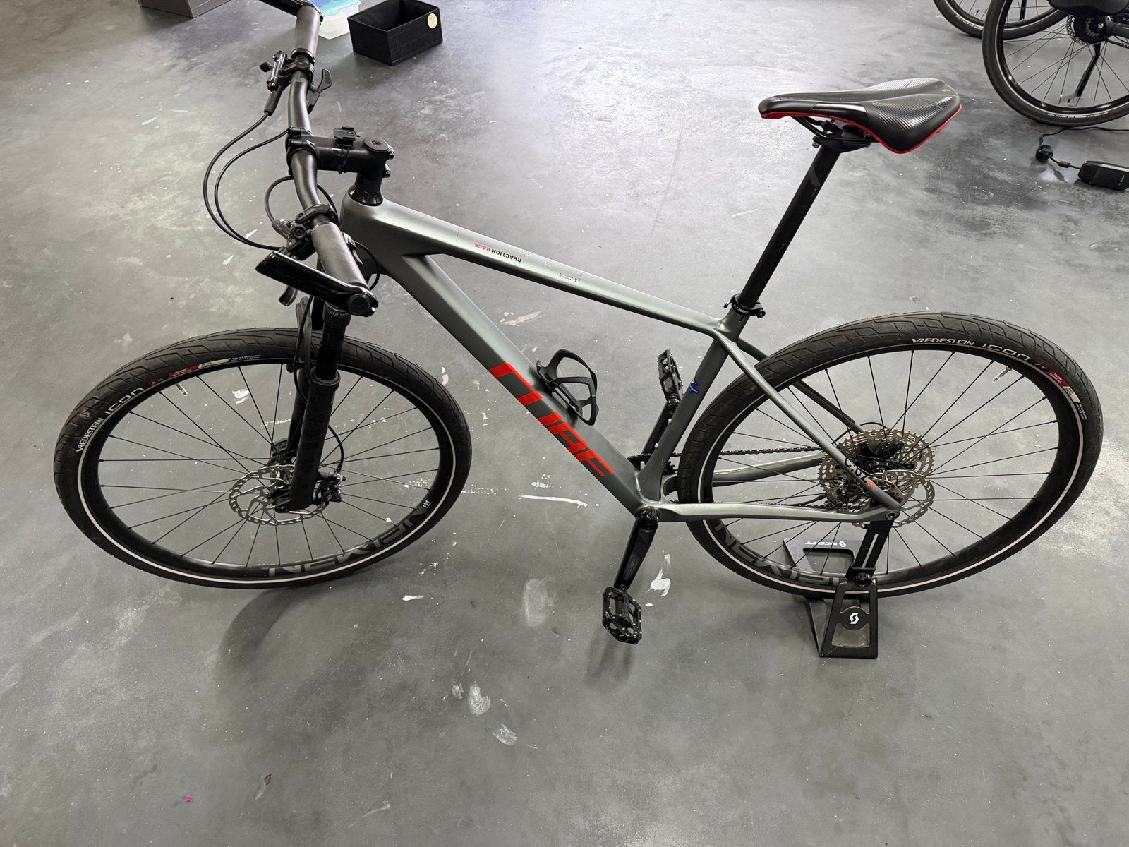 Cube Reaction C:62 Race Carbon Hardtail MTB, Hardtail, Zo goed als nieuw, Schijfrem, Ophalen