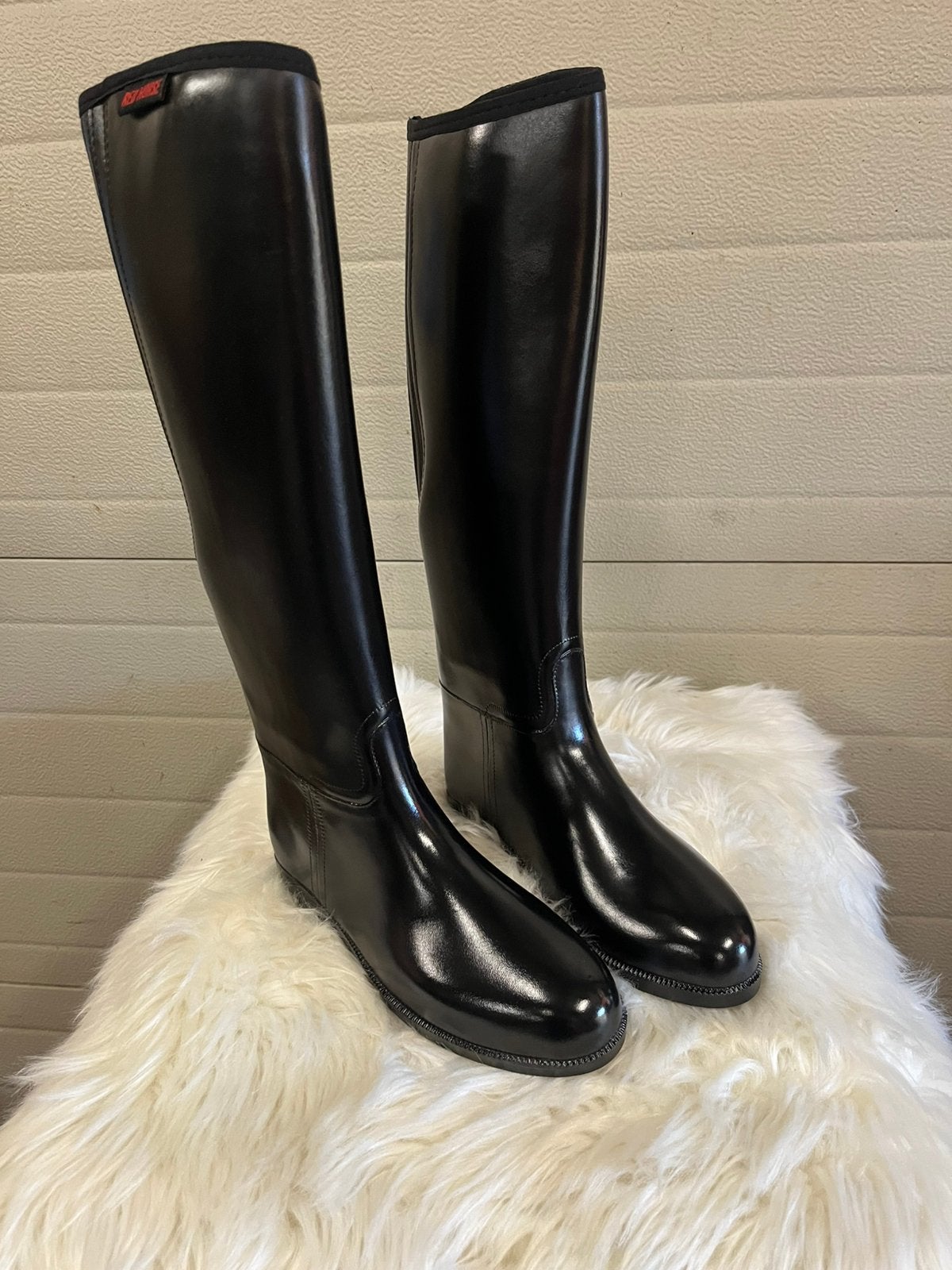 Nieuwe HORKA RIJLAARZEN PVC STRETCH in diverse maten, Dieren en Toebehoren, Ophalen, Ritssluiting, Horka, Nieuw
