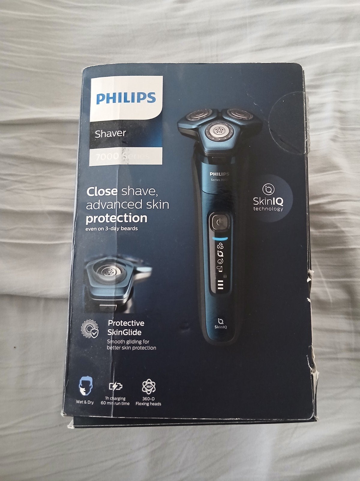 Philips Scheerapparaat Series 7000 S7788/55 met SkinIQ, Ophalen of Verzenden, Zo goed als nieuw, Scheren en Epileren