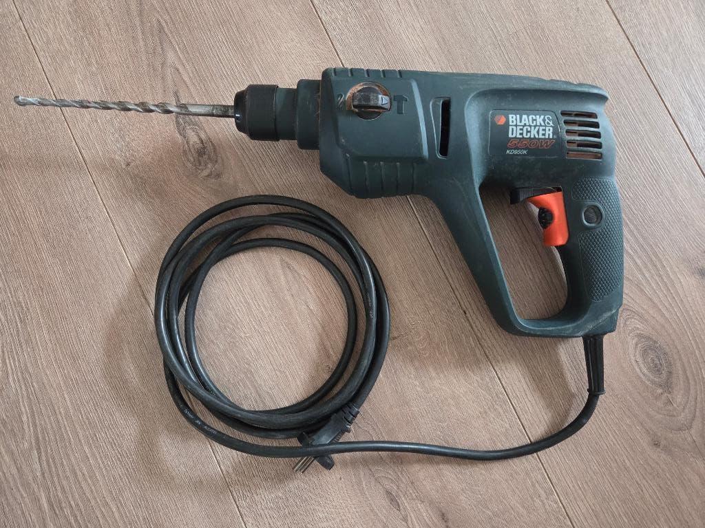 SDS boormachine van Black en Decker, Ophalen, Gebruikt, Boormachine, Klopboormechanisme