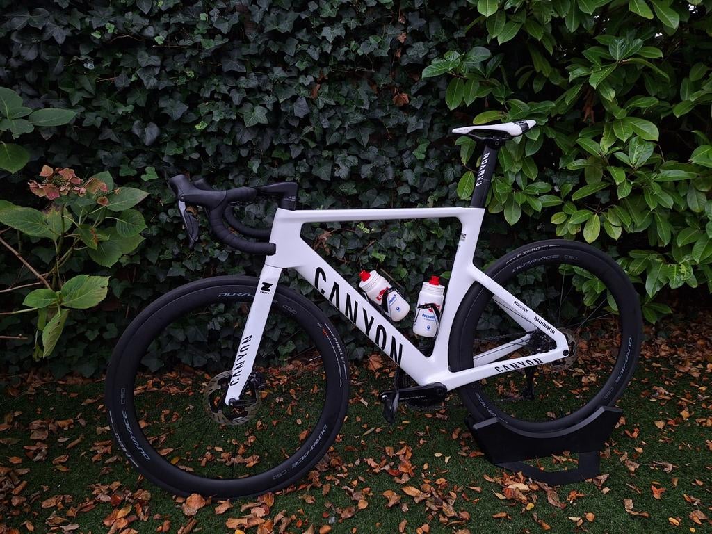 Canyon Aeroad CFR maat L Alpecin Deceuninck MvdP, Ophalen, Carbon, Meer dan 20 versnellingen, Overige merken