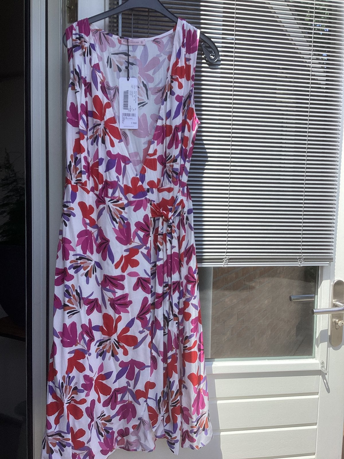 Studio Anneloes jurk rood roze wit, Maat 46/48 (XL) of groter, Nieuw, Ophalen of Verzenden, Rood