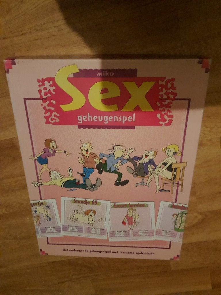 Sex geheugen spel, Ophalen of Verzenden, Gebruikt