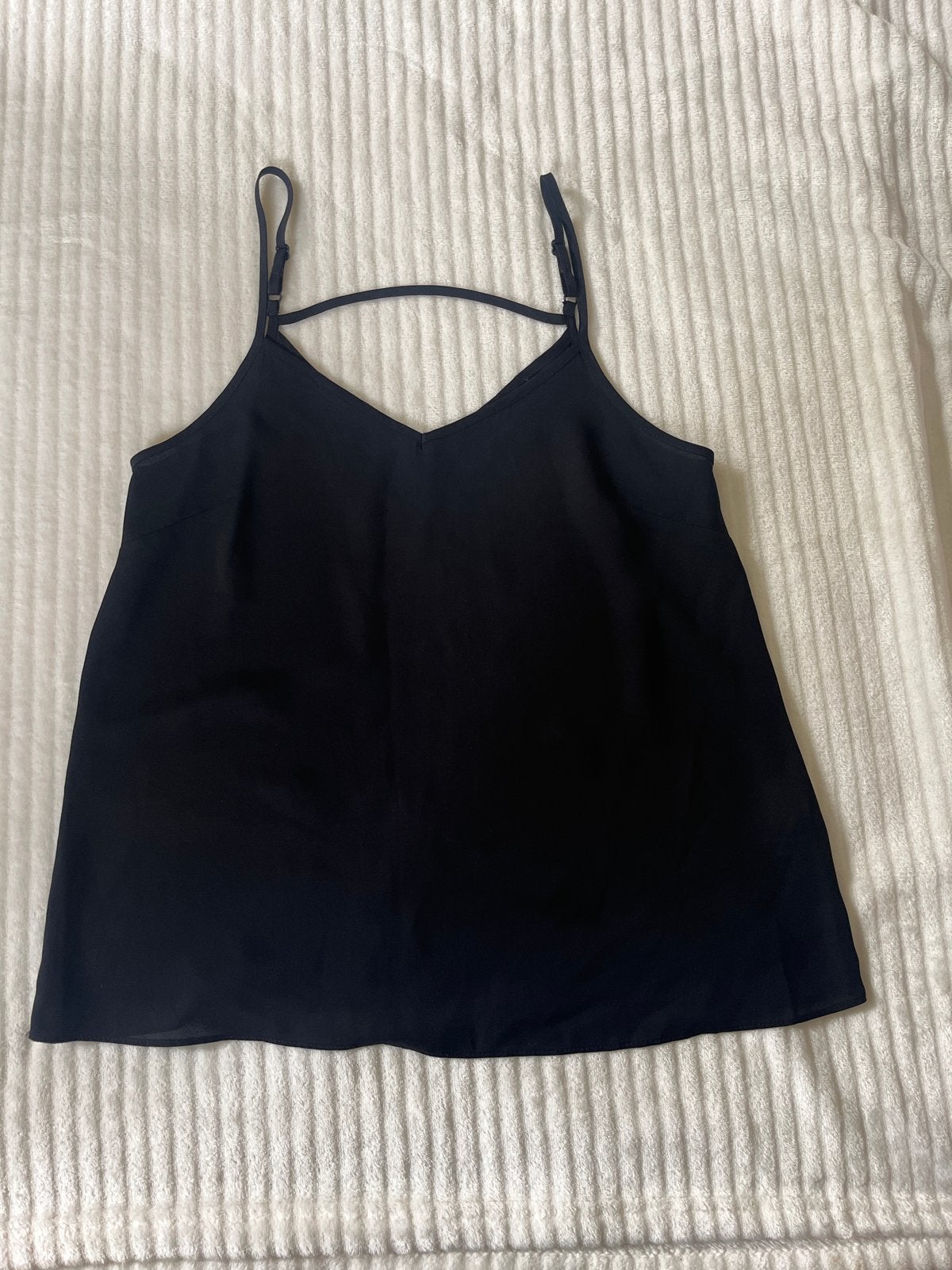 Zwarte Primark top met spaghettibandjes, Zwart, Ophalen of Verzenden, Zo goed als nieuw, Maat 36 (S)