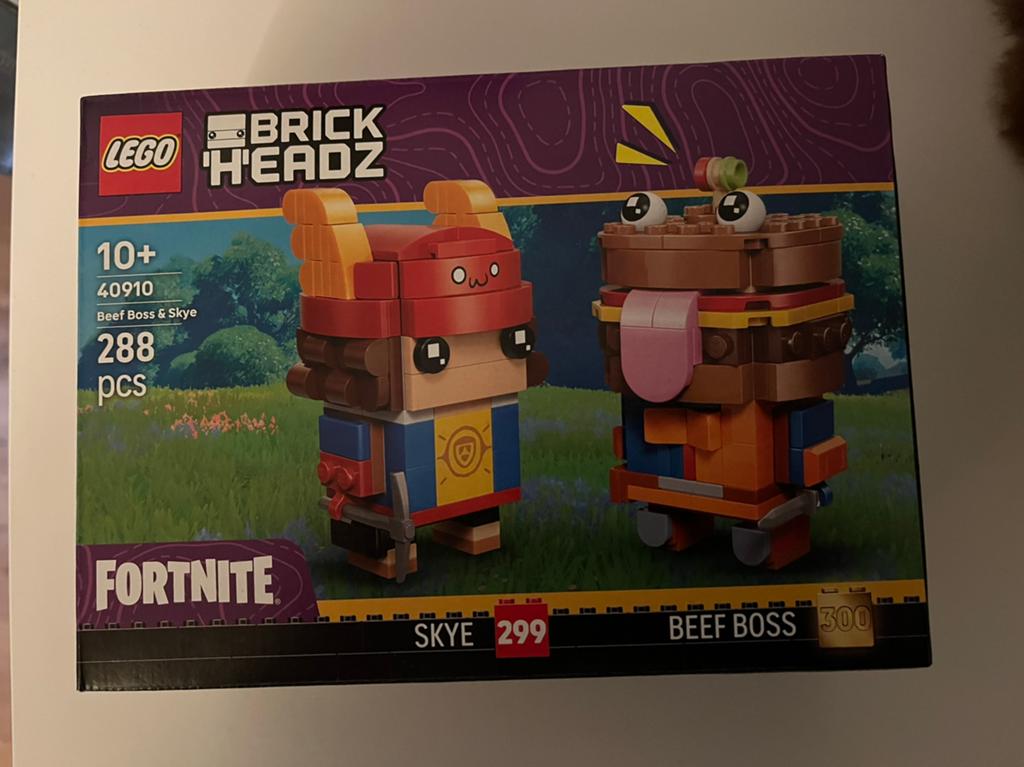 Lego Brickheadz 40910 Fortnite Beef Boss & Skye, BrickHeadz, Lego, Nieuw, Ophalen of Verzenden