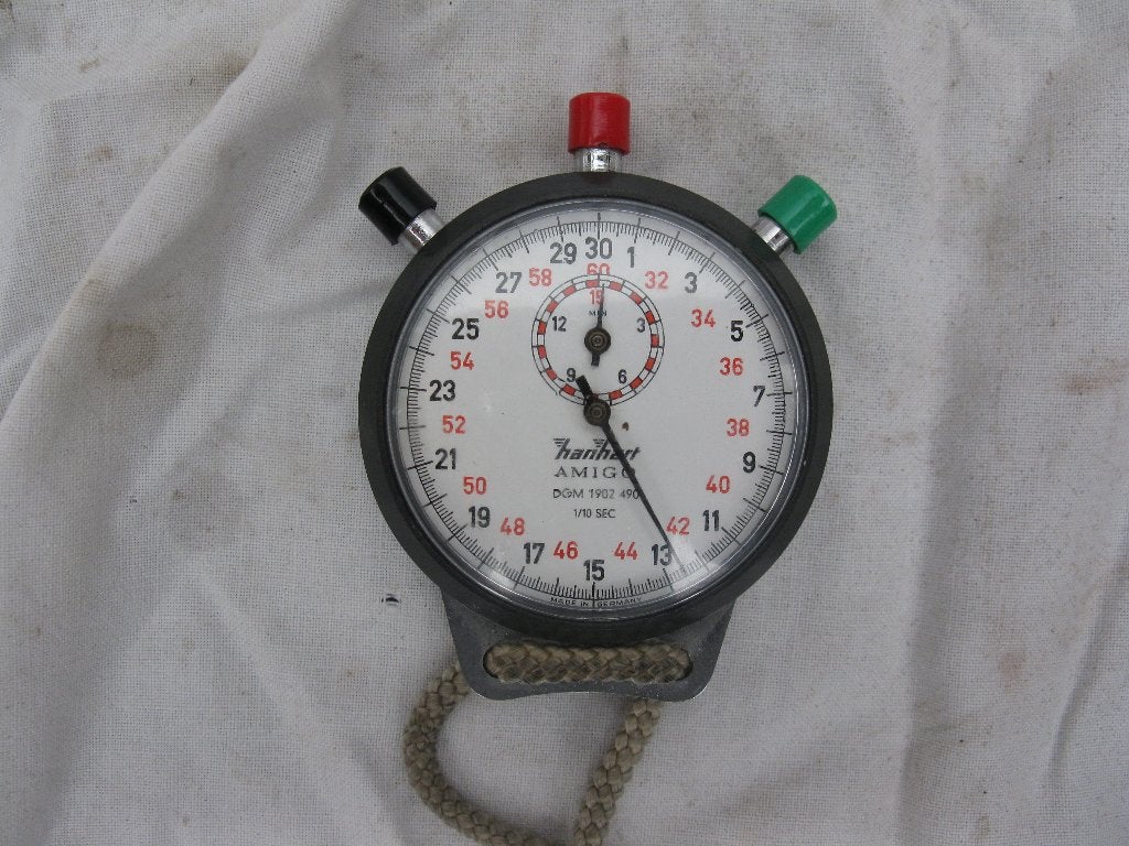 Stopwatch analoge Hanhart amigo, Ophalen of Verzenden, Gebruikt, Android