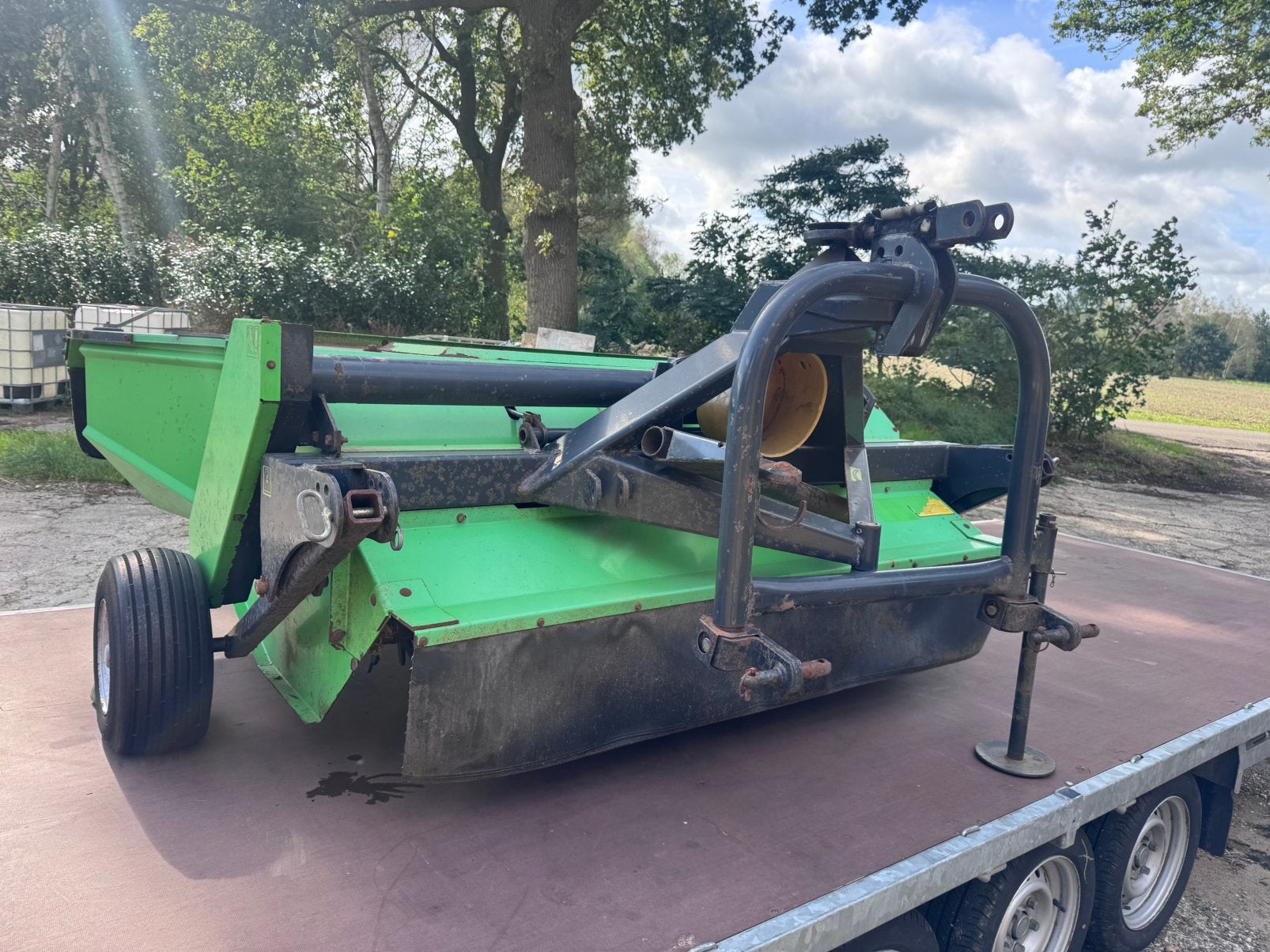 deutz fahr tc 3.30 kneuzer klepelmaaier, Ophalen, Weidebouw