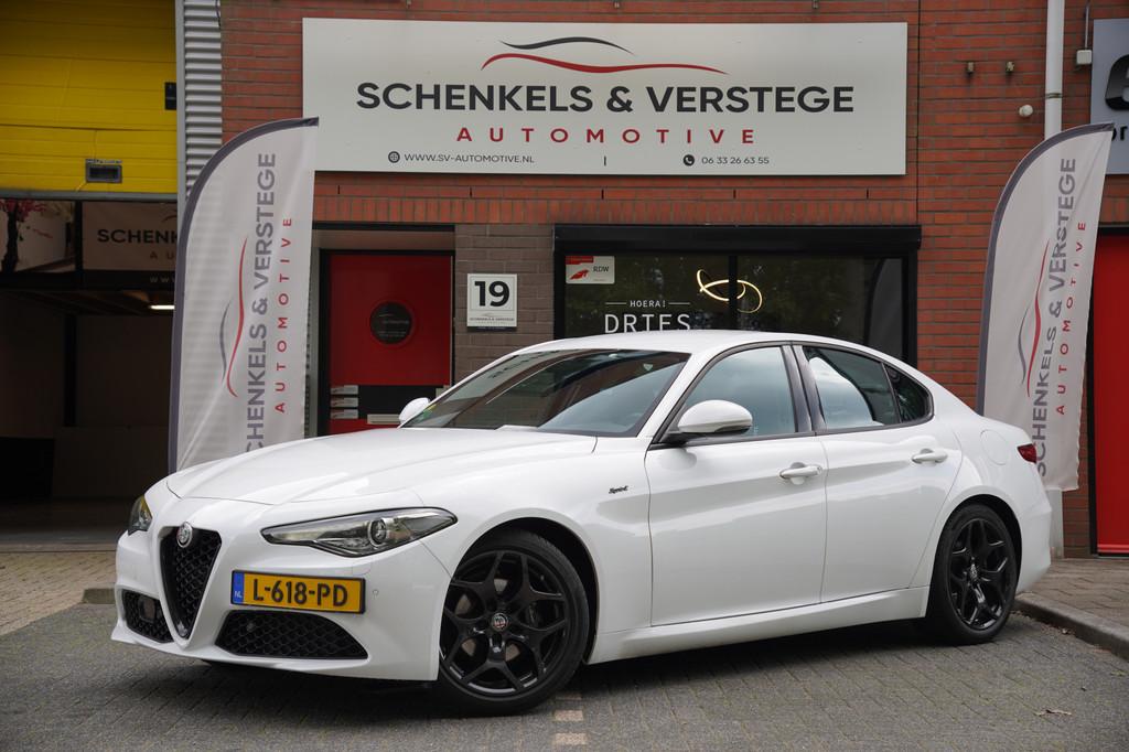 Alfa Romeo Giulia 2.2 Sprint / BTW / Trekhaak / 18'Inch / Ad, 745 kg, Gebruikt, Wit, Origineel Nederlands