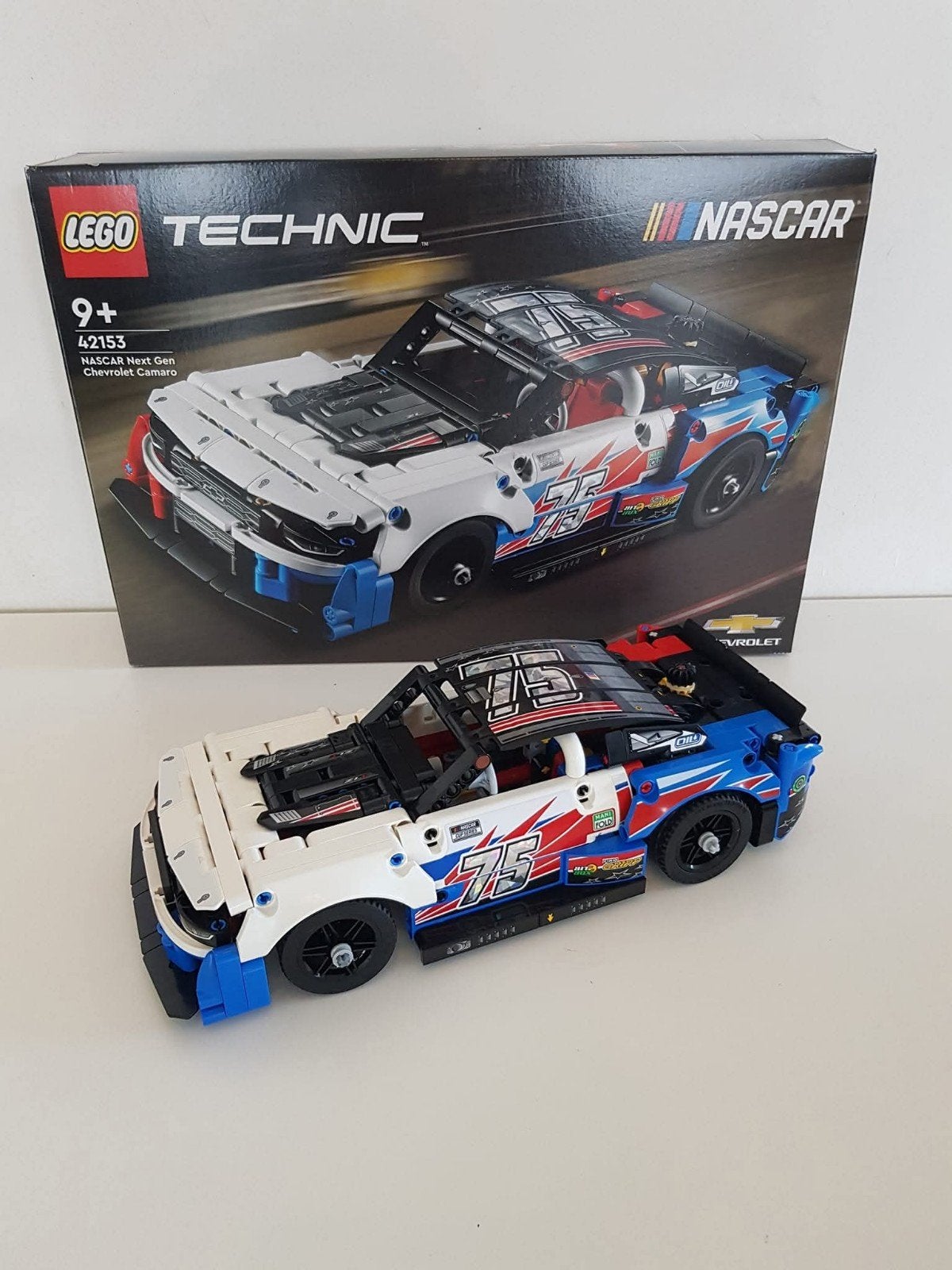 LEGO Technic NASCAR Next Gen Chevrolet Camaro 42153, Ophalen, Zo goed als nieuw