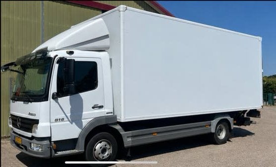 Mercedes atego 816 2e eigenaar 238.000 km, 160 pk, Wit, Mercedes-Benz, Grijs