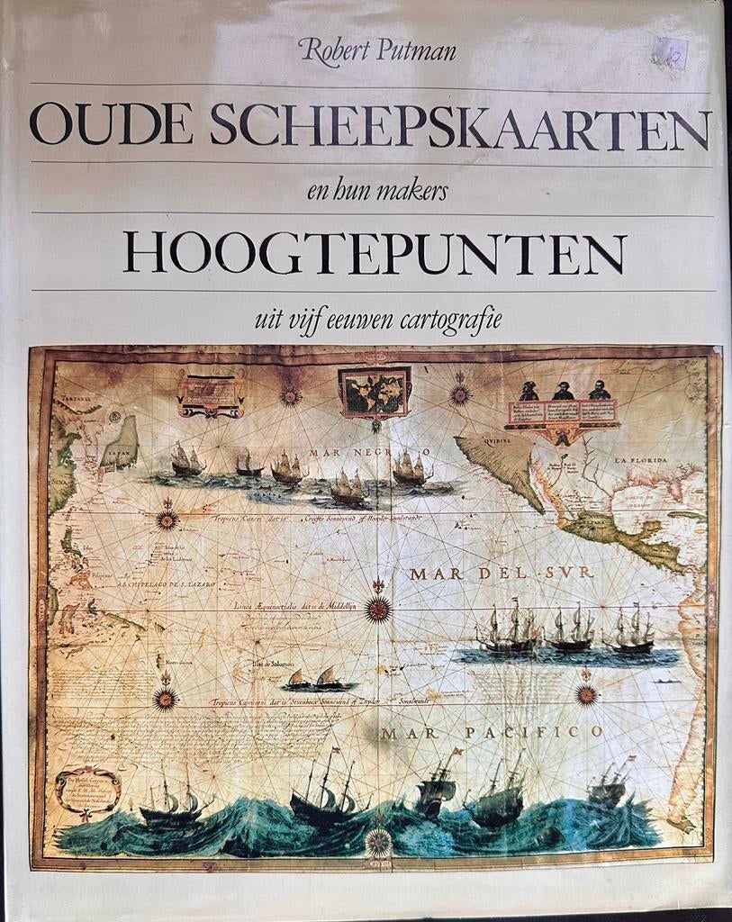 Oude Scheepskaarten En Hun Makers. Becht,1983.Folio, 143 PP, Gelezen, Voor 1800, Overige typen, Ophalen of Verzenden
