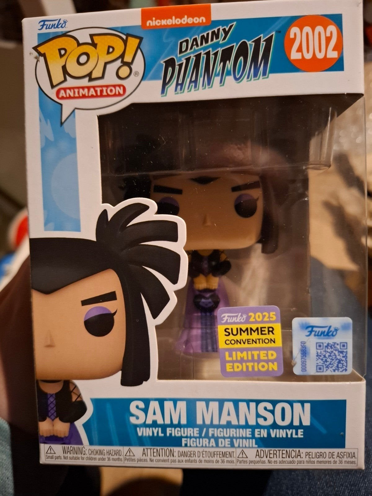 Funko pop Danny Phantom - Sam Manson, Ophalen of Verzenden, Zo goed als nieuw