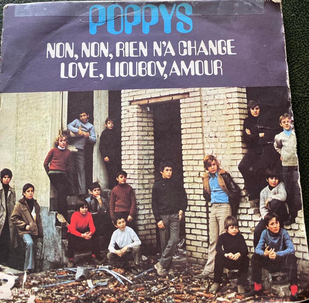 POPPYS.  NON, NON, RIEN N’A CHANGE., Ophalen of Verzenden, Gebruikt, 7 inch