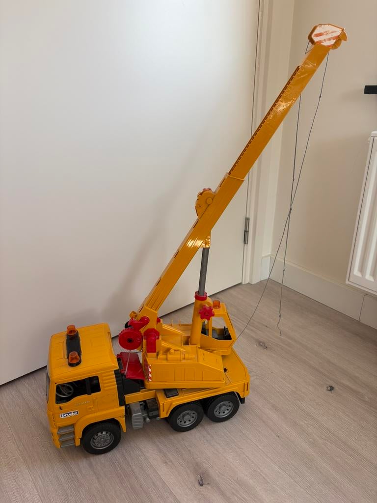 Bruder takelwagen, Ophalen of Verzenden, Gebruikt