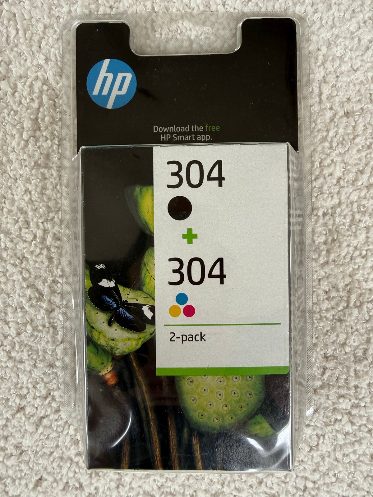 Nieuwe originele HP 304 cartridges (zwart + kleur) - JUN 202, Ophalen of Verzenden, Nieuw, Cartridge