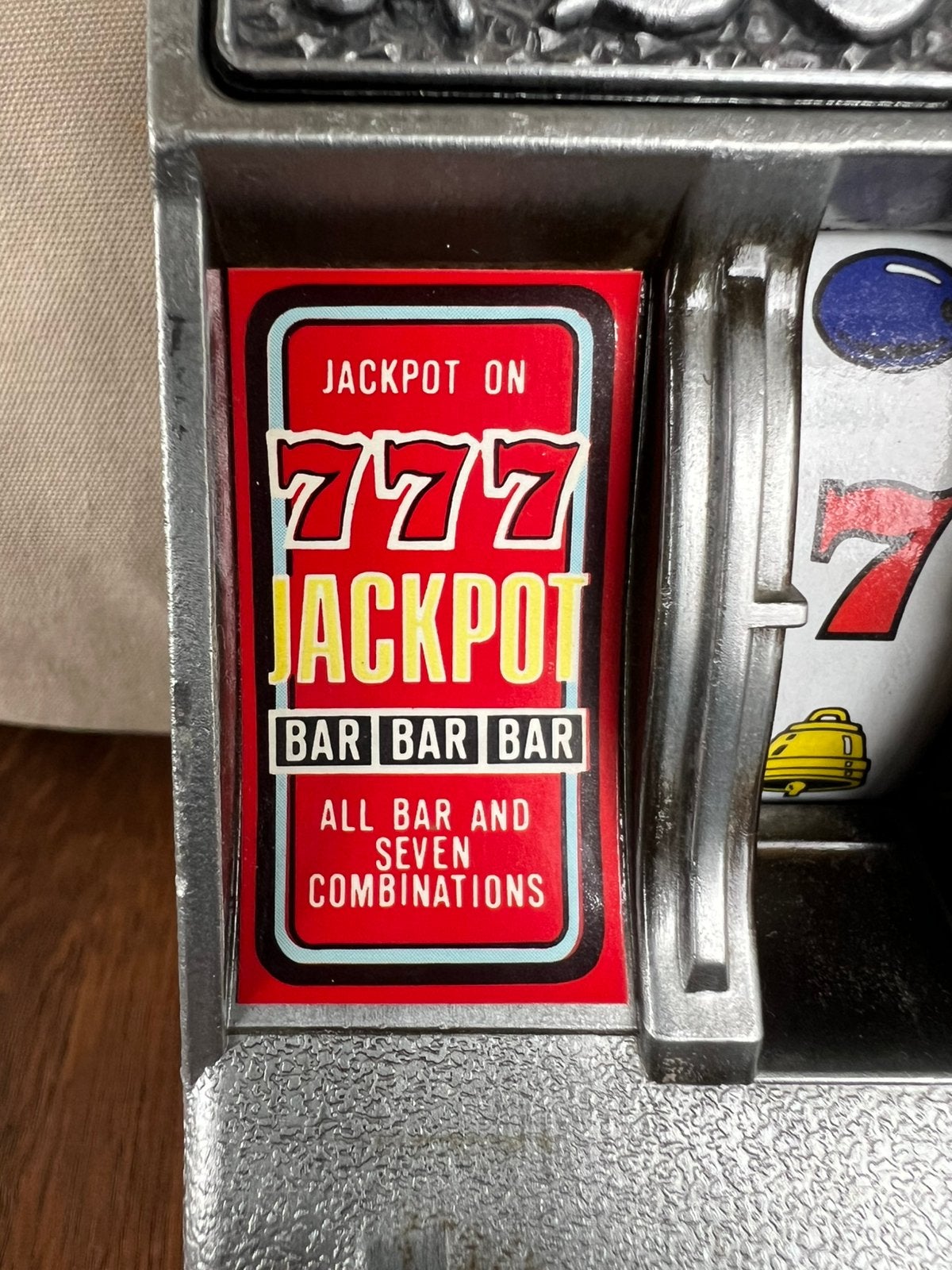 Vintage BUCKAROO BANK Jaren 80 Gokautomaat SPAARPOT Jackpot, Verzamelen, Ophalen of Verzenden