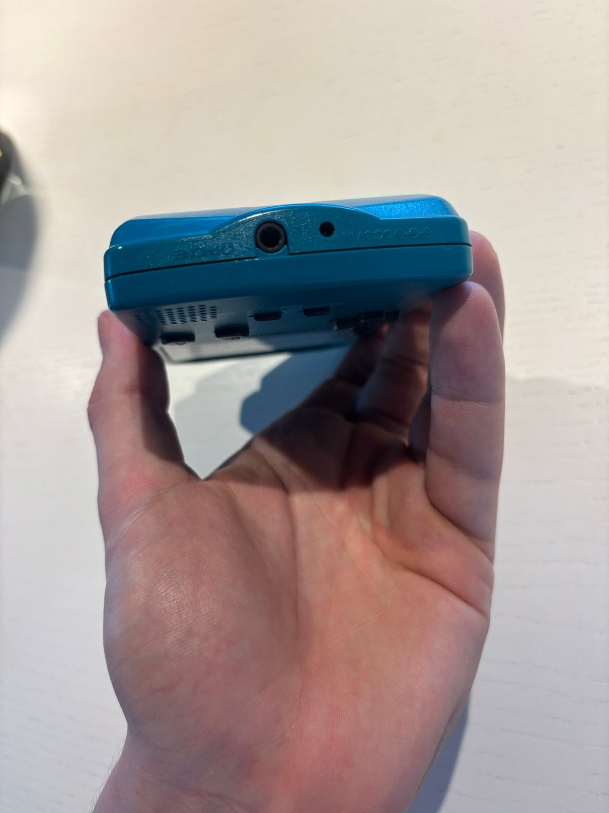 Game Boy Color Turquoise met/zonder Super Mario Bros Deluxe, Spelcomputers en Games, Gebruikt, 1 speler, Ophalen of Verzenden