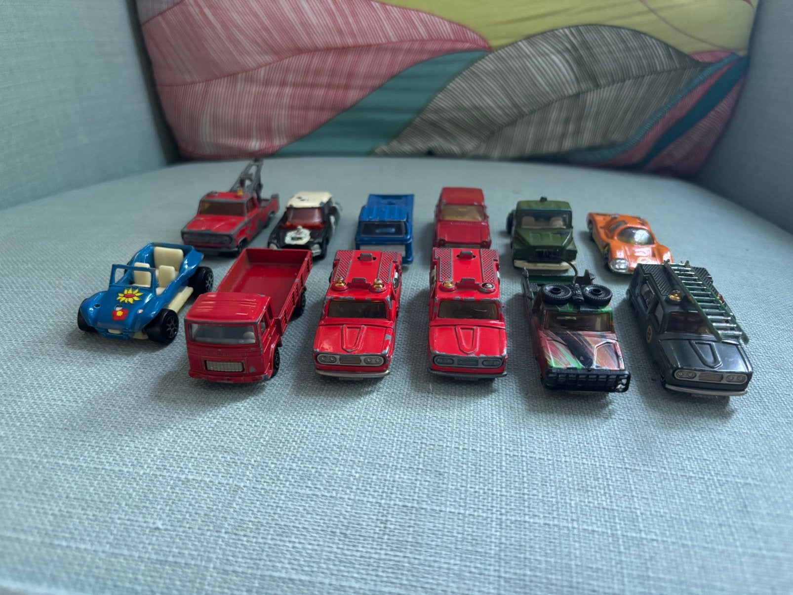 Vintage Majorette autootjes, Ophalen of Verzenden, Gebruikt