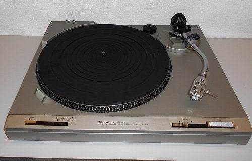 Technics draaitafel SL B202 zwart (zonder stofkap)!!, Audio, Tv en Foto, Gebruikt, Pitch-regelaar, Ophalen of Verzenden, Platenspeler