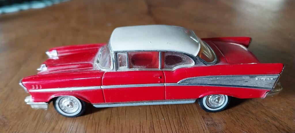 Matchbox Dinky Chevrolet Bel Air Sport Coupé 1957, Ophalen of Verzenden, Gebruikt