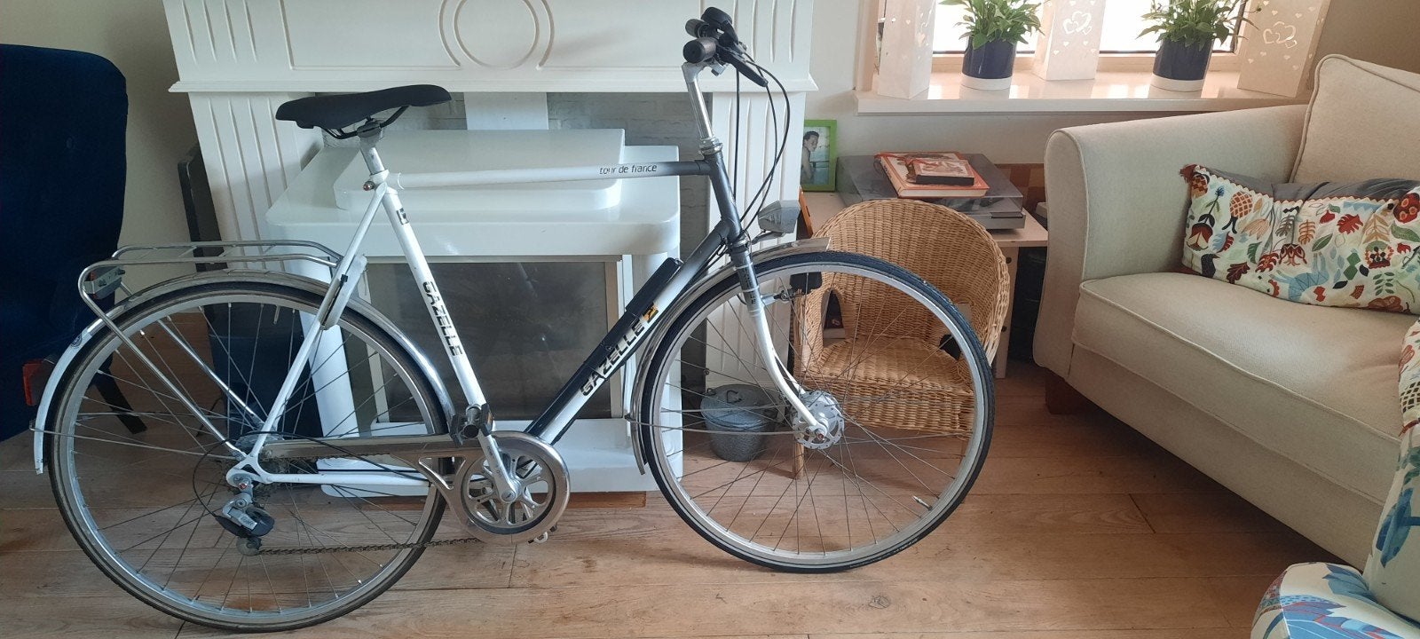 I.pr.staat gazelle tour de france 28 inch, Ophalen, Gebruikt, Minder dan 10 versnellingen, Gazelle