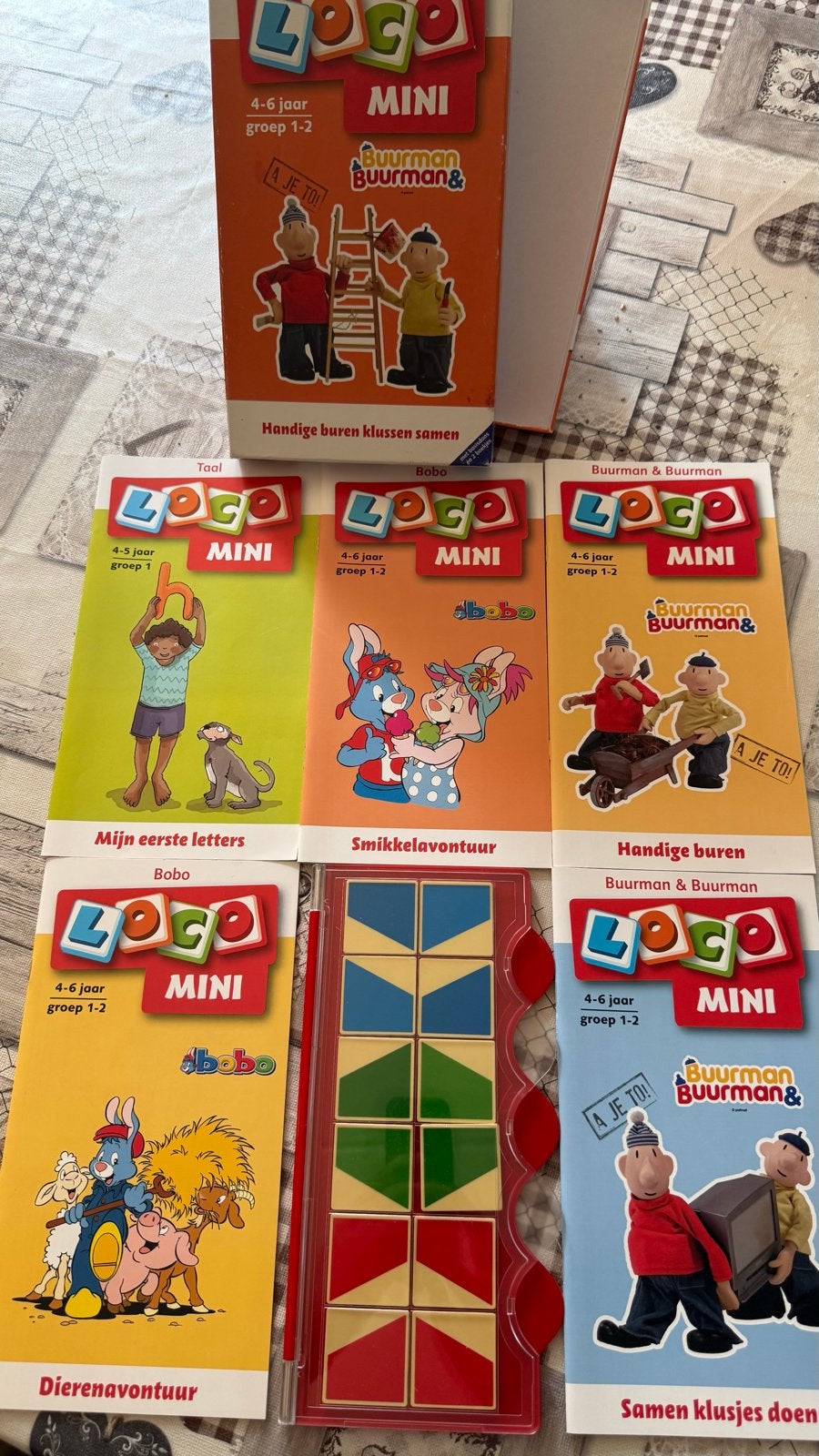 Loco Mini Buurman & Buurman en Bobo educatief spel, Ophalen of Verzenden, Zo goed als nieuw, Overige typen