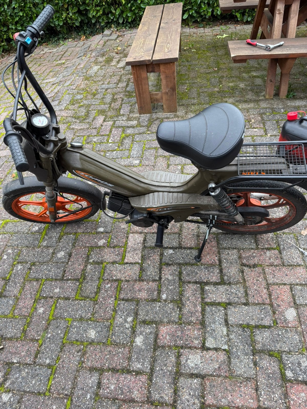 Tomos met blauw kenteken, Ophalen, Zo goed als nieuw