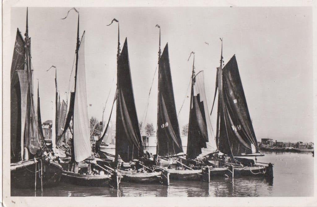 volendam havengezicht boten aan de haven 1948, Ophalen of Verzenden, Voor 1920, Noord-Brabant