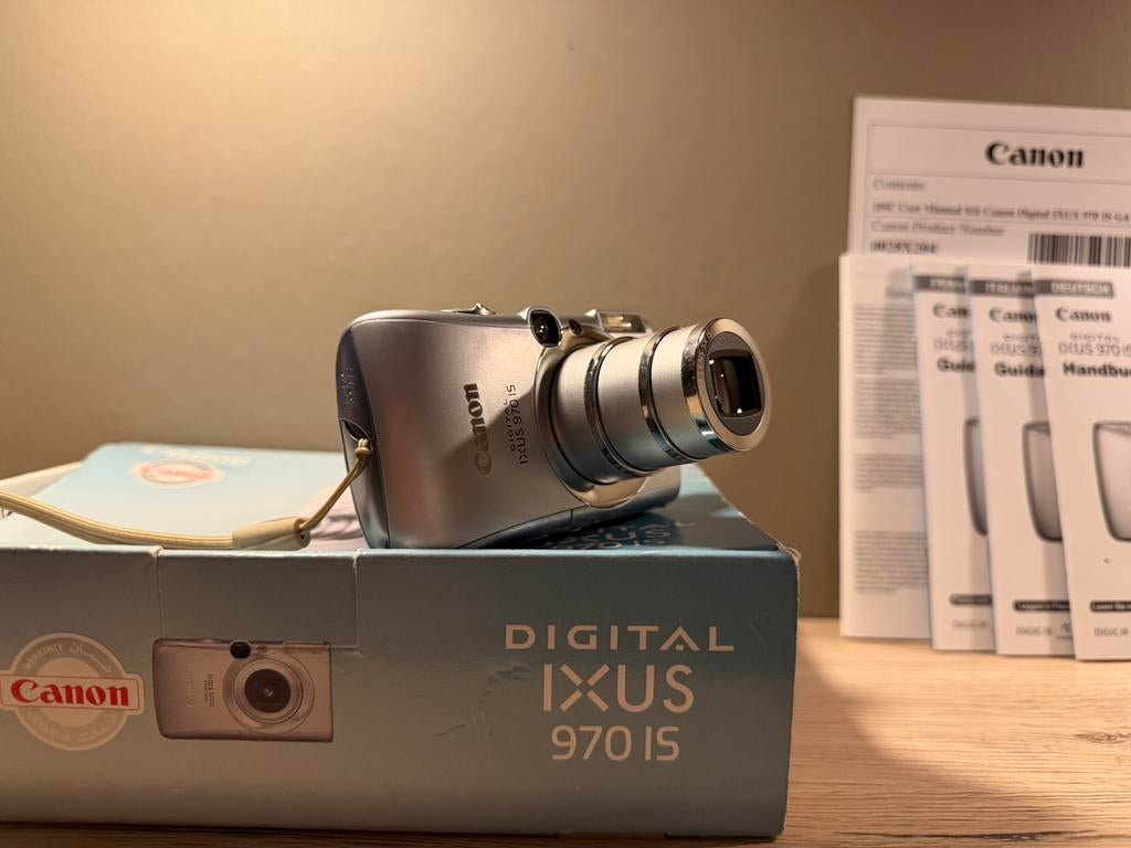Canon Ixus 970 IS - Top camera - 10 MP - 5x zoom, Ophalen of Verzenden, Gebruikt, Canon, 4 t/m 7 keer
