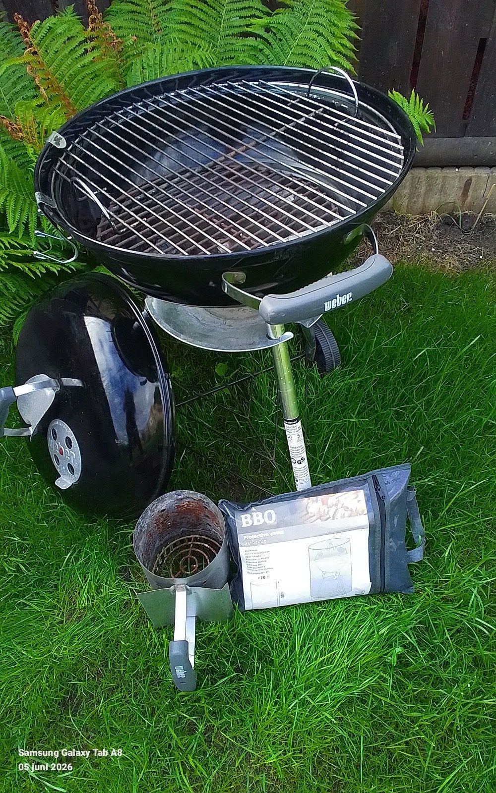 Weber barbeque, Tuin en Terras, Ophalen, Met accessoires