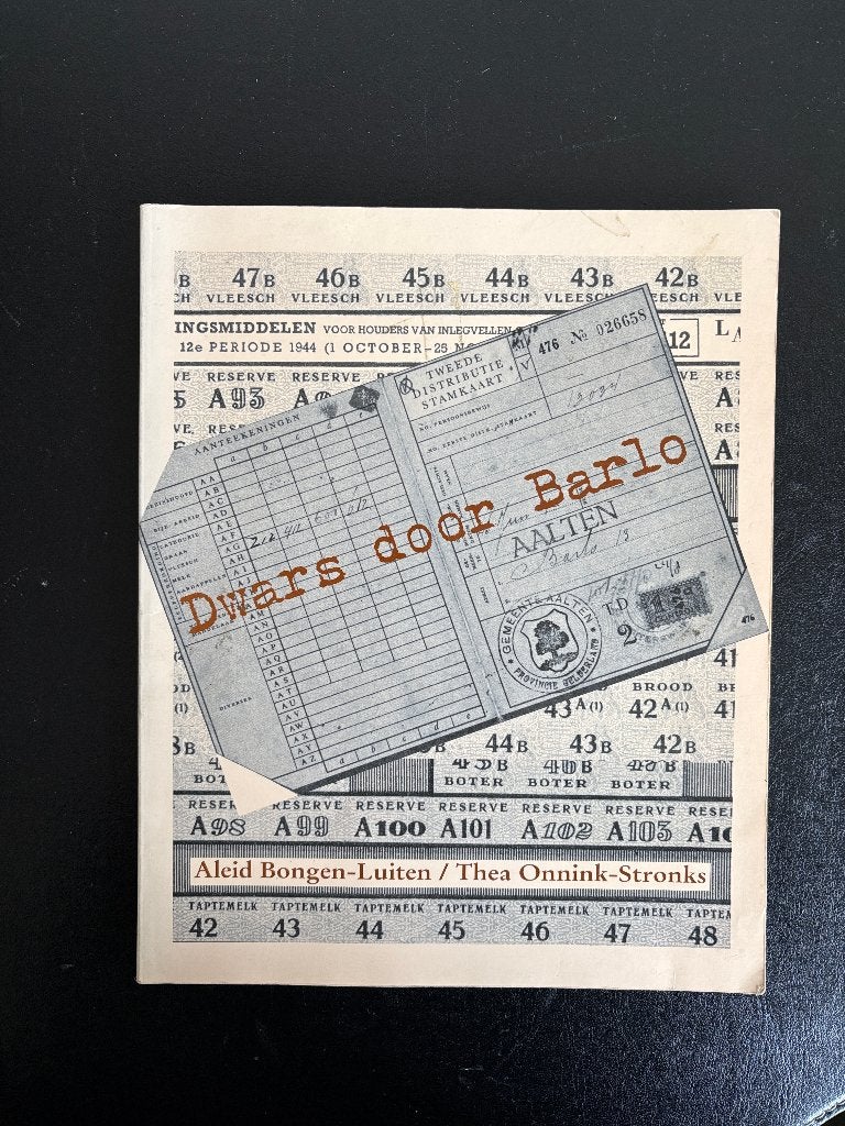 WO2 - Dwars door Barlo - 1995 - Aleid Bongen-Luiten, Boeken, Ophalen of Verzenden, Aleid Bongen-Luiten, 20e eeuw of later, Gelezen