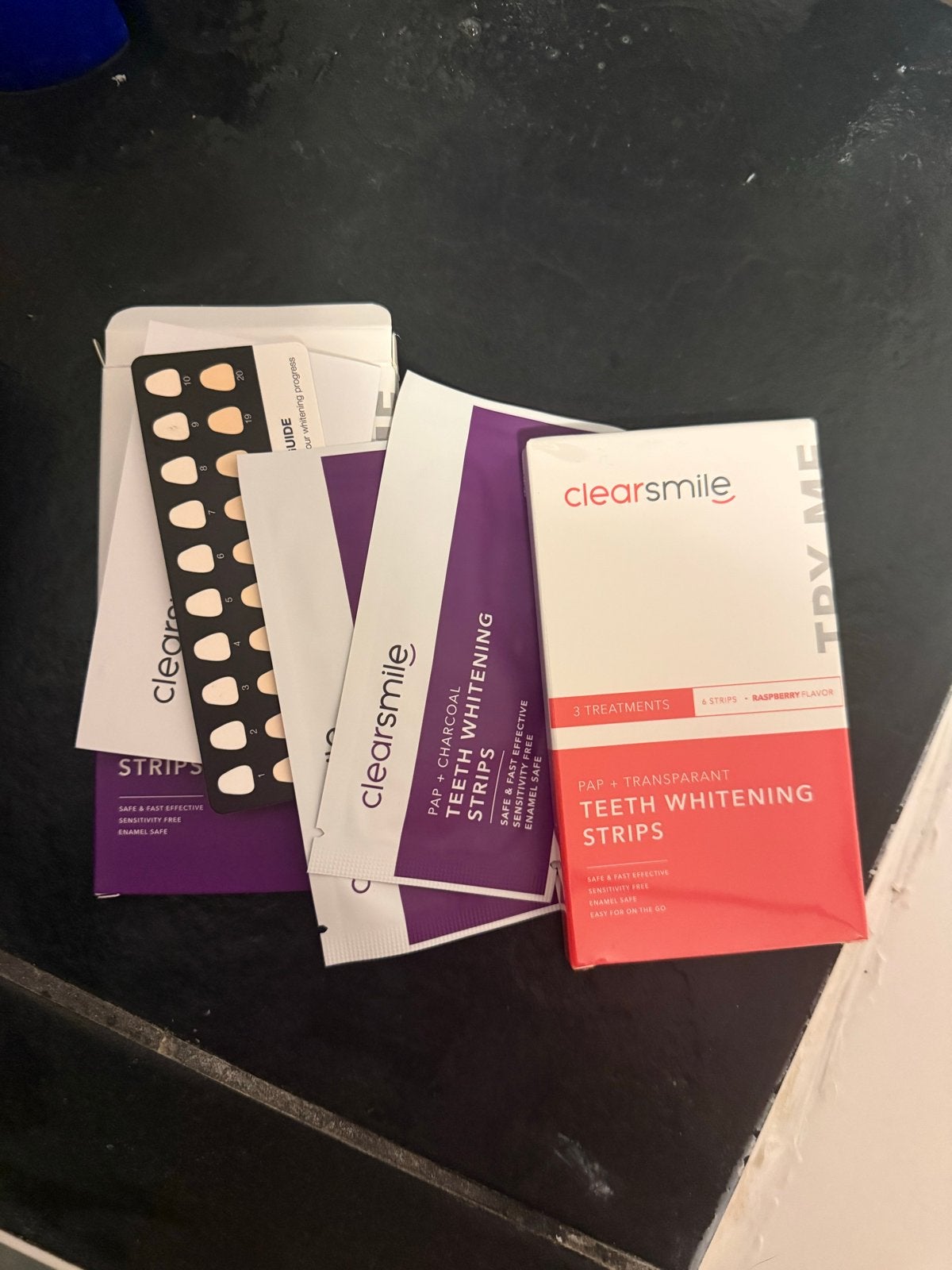 Clearsmile Tandenbleekstrips - 1x nog 2 strips, 1x Nieuw, Ophalen of Verzenden, Nieuw, Overige typen
