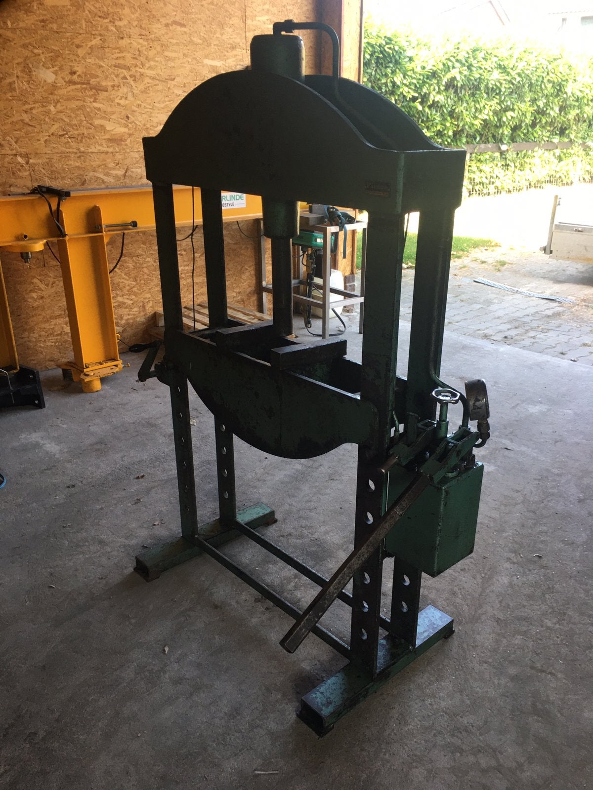 Firson werkplaatspers 40 ton, Ophalen of Verzenden, Gebruikt