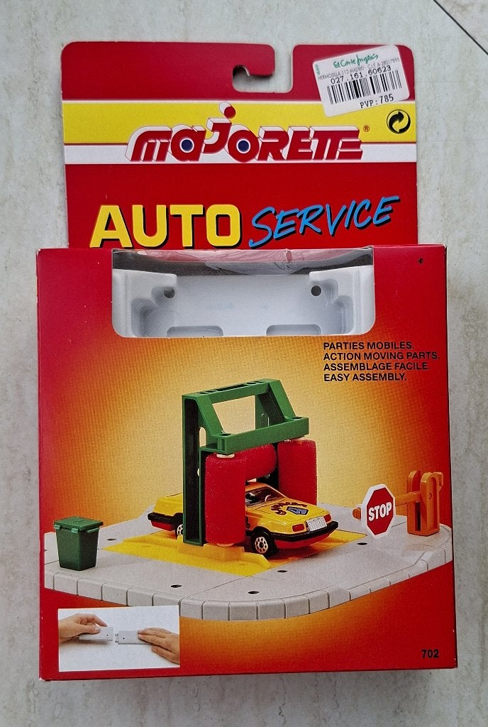 Majorette Auto Service wasstraat zonder auto 1/64, Ophalen of Verzenden, Zo goed als nieuw, Overige typen