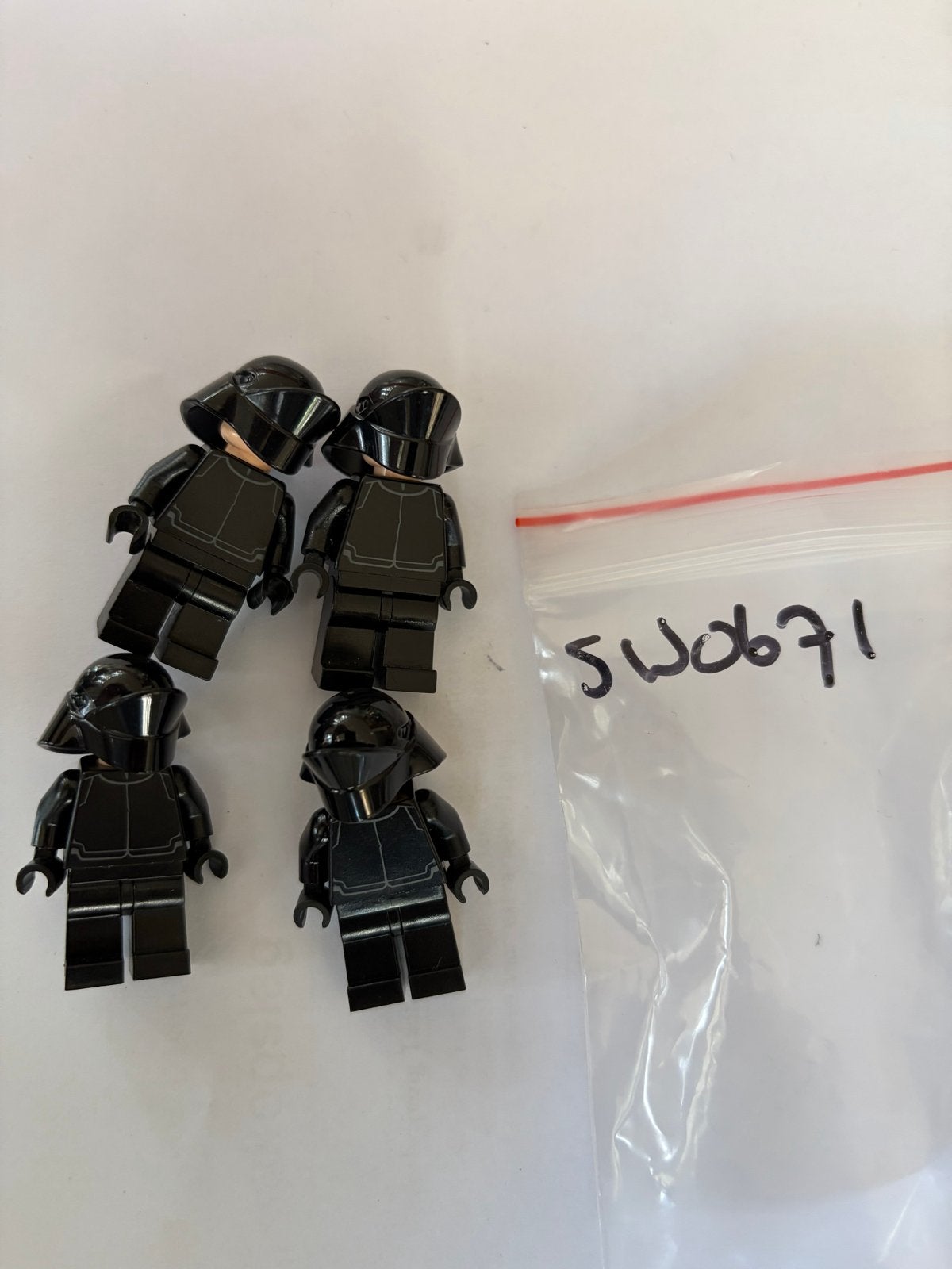 LEGO SW0671 First Order TIE Fighter Pilot (4 stuks), Ophalen of Verzenden, Gebruikt, Lego