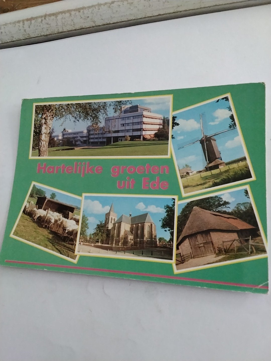 Ansichtkaart Ede - Hartelijke groeten uit Ede. 1991, Ophalen of Verzenden, 1960 tot 1980, Gelopen, Gelderland