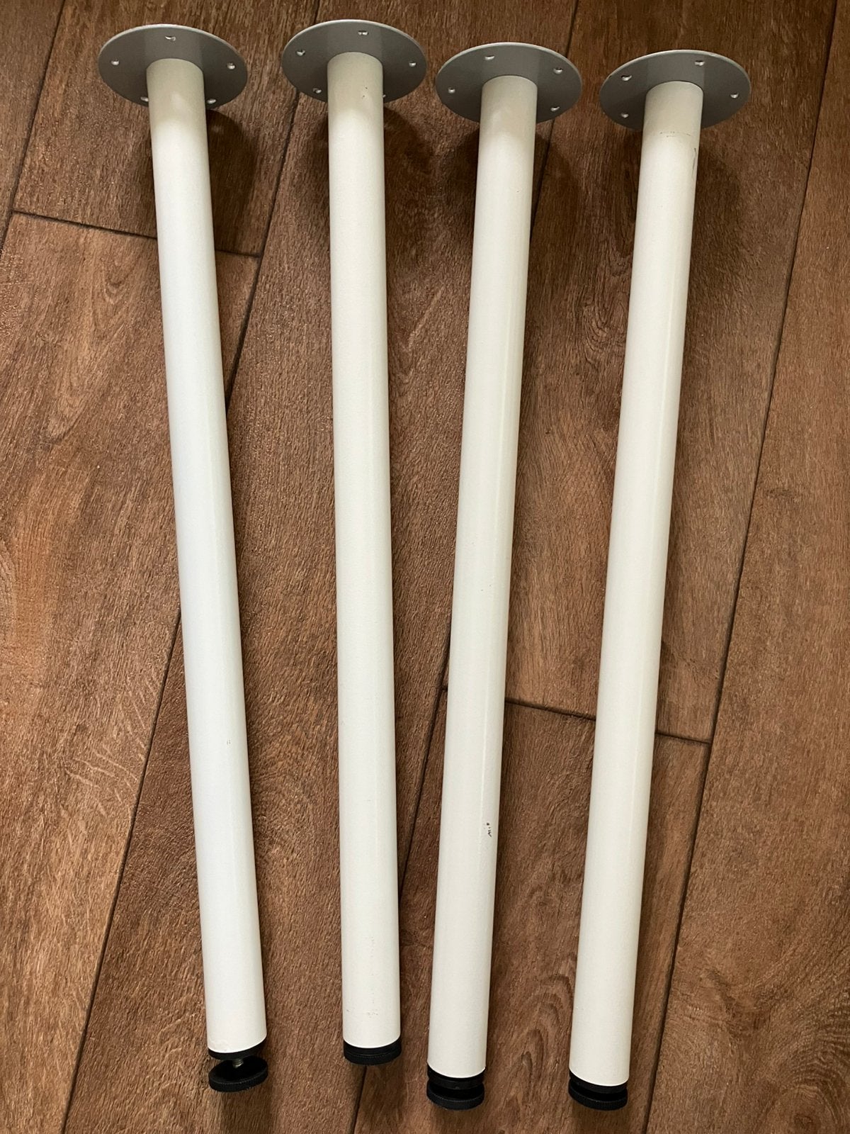 4 Adils tafelpoten, Huis en Inrichting, Tafelonderdelen, Tafelpoot, Gebruikt, 50 tot 100 cm, Rond