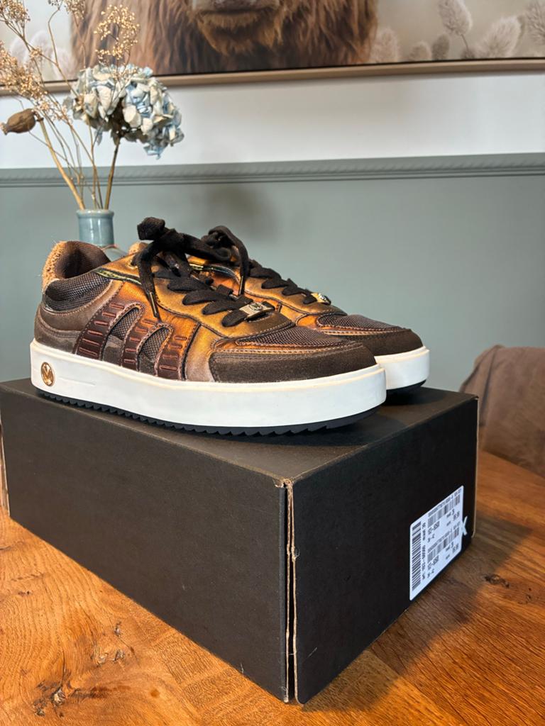 Mexx Sneakers Maat 39, Ophalen of Verzenden, Zo goed als nieuw, Bruin, Sneakers of Gympen