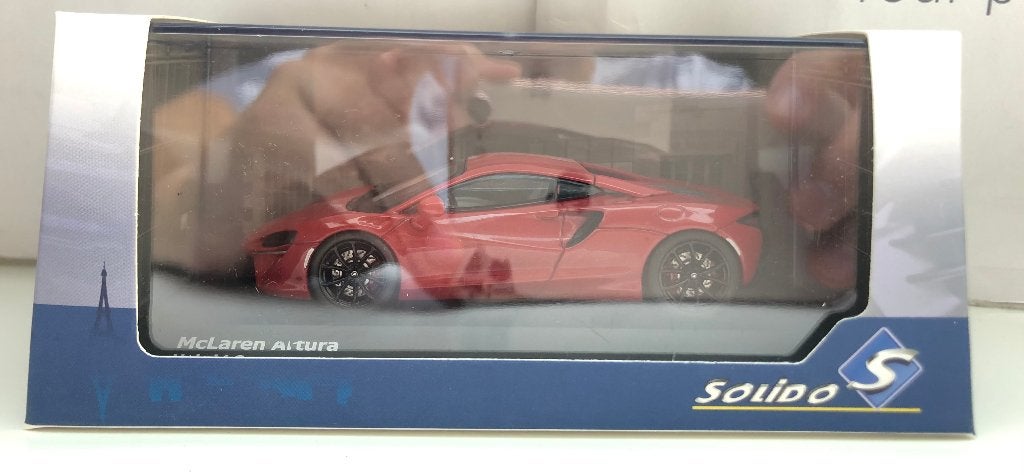 Solido 1:43 McLaren Artura 2021 donkerrood nieuw, Ophalen of Verzenden, Nieuw, Auto, Solido