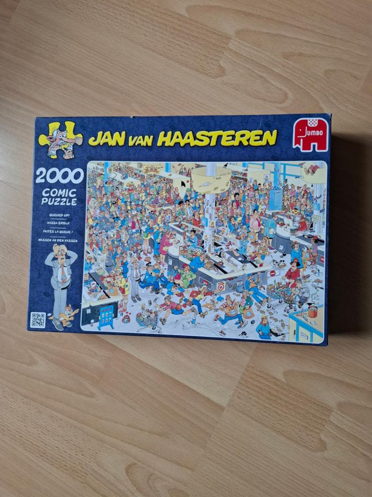 Jan van haasteren 2000 stukjes, Ophalen of Verzenden, Meer dan 1500 stukjes, Zo goed als nieuw