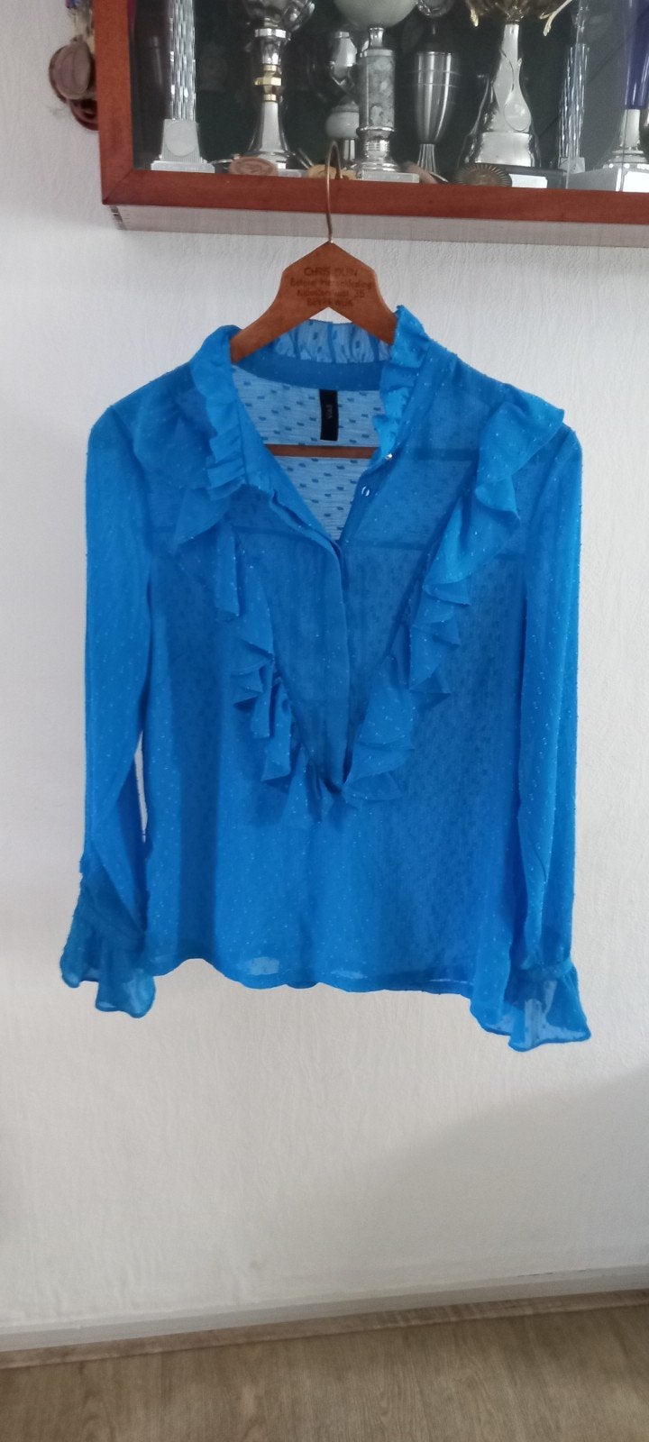 Yas blouse maat M, Maat 38/40 (M), Blauw, Yas, Ophalen of Verzenden