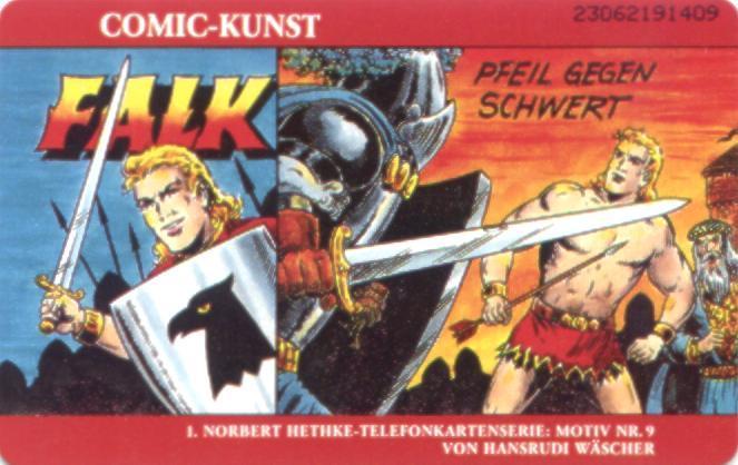 Comic-Kunst " Falk ", Eén comic, Europa, Ophalen of Verzenden, Zo goed als nieuw